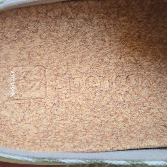 NEW Spenco Slides Mules Shoes Arch Support Plantar Fasciitis 7 Green/White - Picture 6 of 10